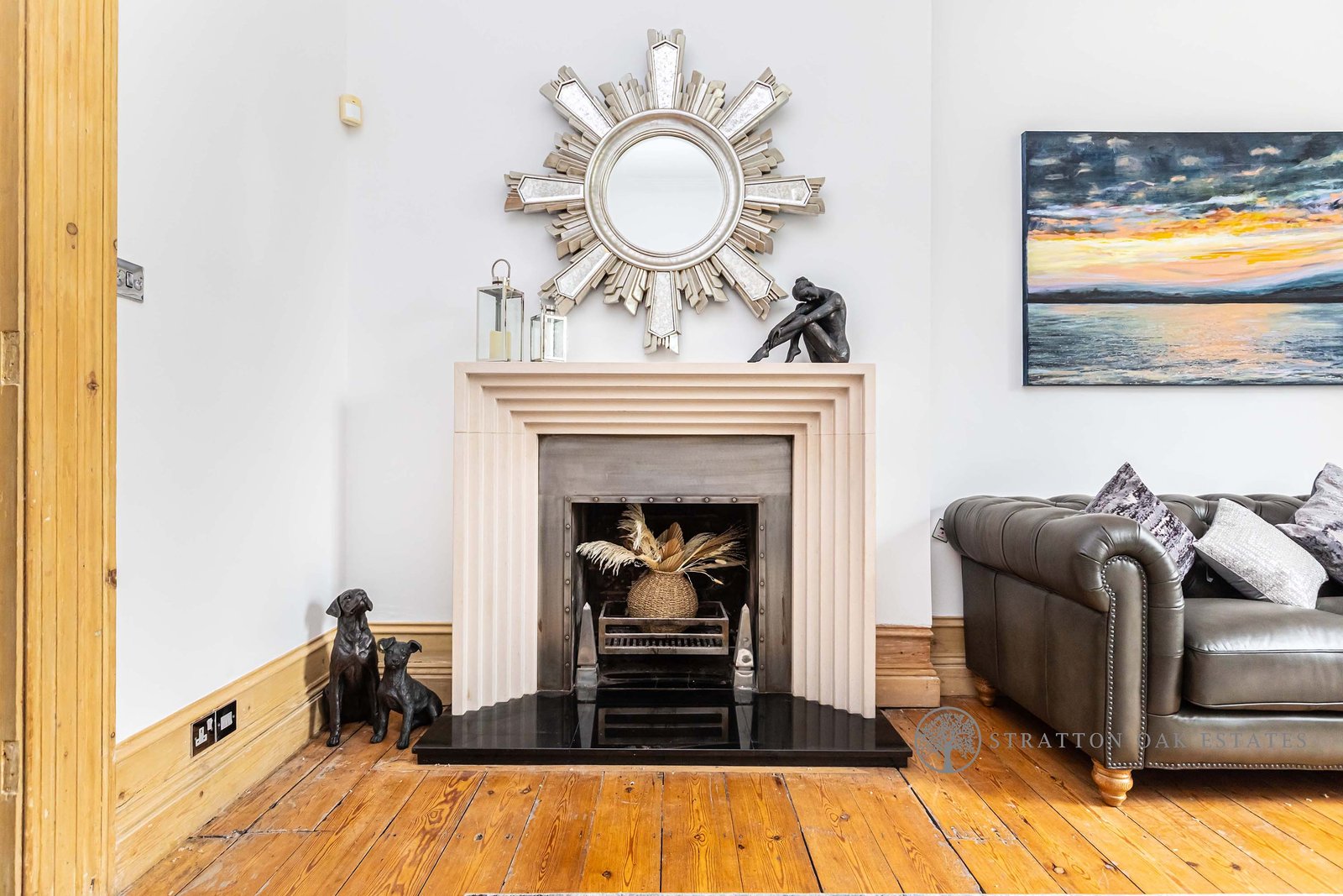 Fireplace detail