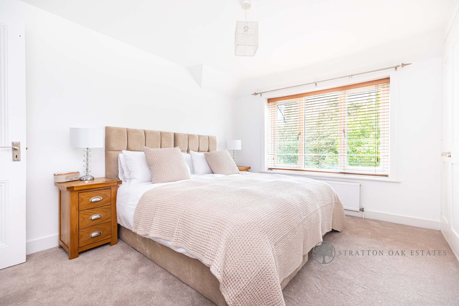 Modern neutral bedroom
